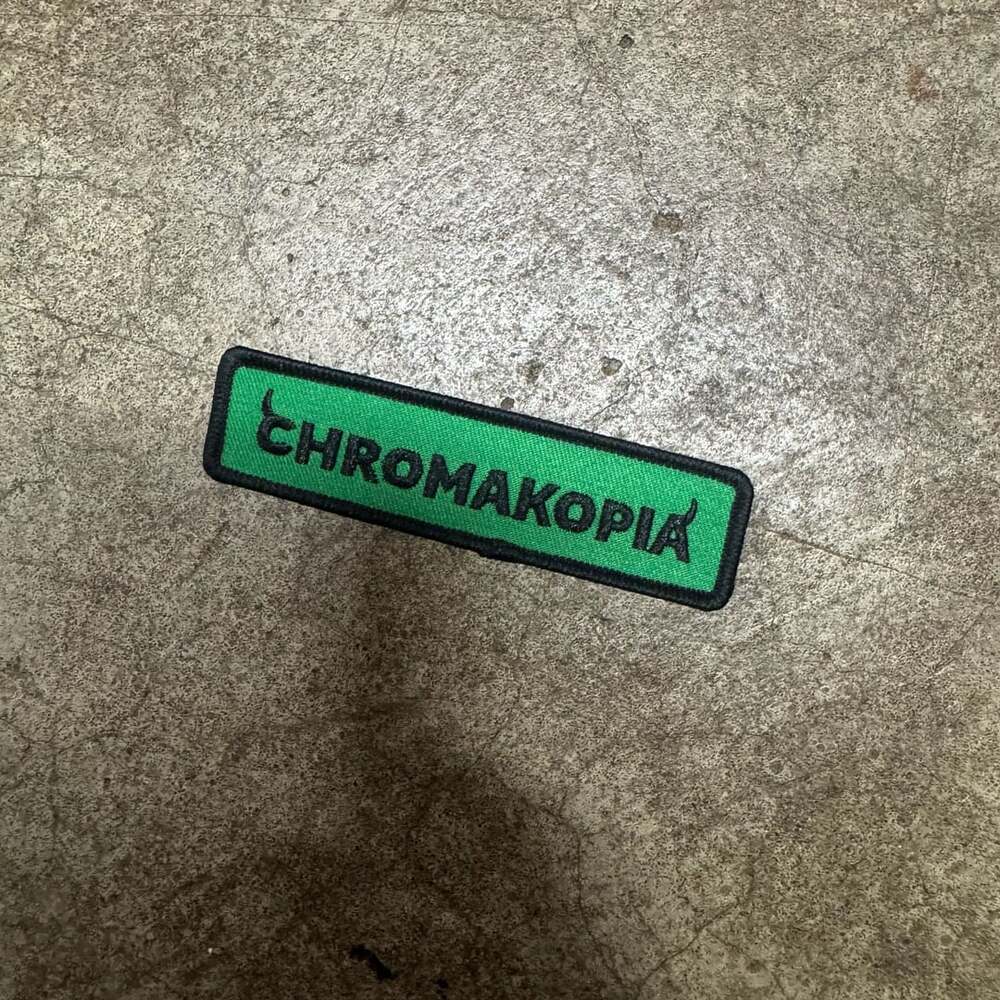 Tyler The Creator Chromakopia Embroidered Patch Green